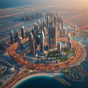 Strategic Land Banks of Dubai Investment Real Estate Company LLC.